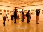 India, New Delhi: Inauguration and hanging of the 58 exhibited photographs of "Magical Tibet" at Art Heritage Gallery, Triveni Kala Sangam, 27.2.-18.3.200; pics taken by Rahab Allana, grandson of the curator of the gallery, Ephrahim Alkazi