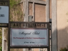 India, New Delhi: Signboard to my exhibition "Magical Tibet" at Art Heritage Gallery in Triveni Kala Sangam, Tansen Marg