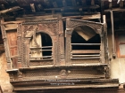 Nepal, Central Region, Bagmati Zone, Kathmandu, Naradevi, Yatkha Tole: Beautiful but neglected more than hundred years old woodcarved windows