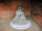 Nepal, Central Region, Bagmati Zone, Lalitpur, Patan: My installation "Prisoned Peace" in progress
