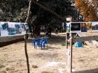 India, Kashmir, Srinagar, Khoj International Artists Workshop 2007: Installation "Fragile Hope" of H.G. (Greece)