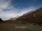 Tibet, Purang, Tarboche (ca. 4670m), Kailash Kora: The day before the "Saga Dawa"-festival (enlightment of Buddha; 3rd fullmoon after the Tibetan new year) in the south of valley Lha Chu river (River of Gods)